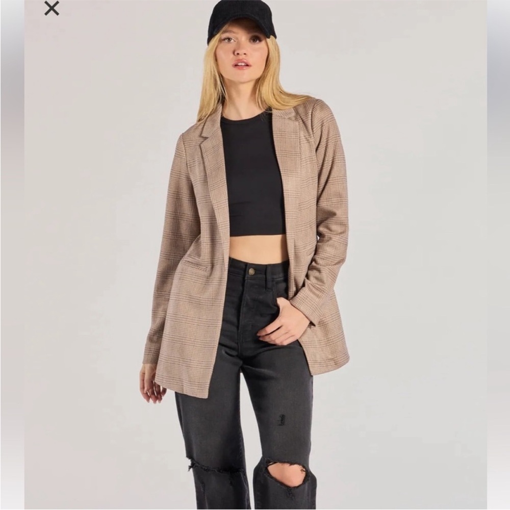 Windsor plaid blazer NWT